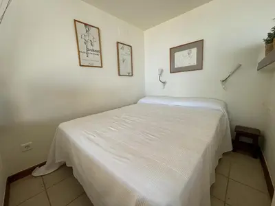 Cama o camas de una habitación en Apartamento en Aiguablava con Piscinas y Wifi - ES-226-3