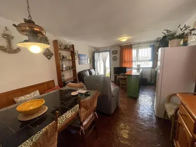 Zona de estar de Encantadora Casa de Pescadores en Sa Tuna, Terraza - ES-226-27
