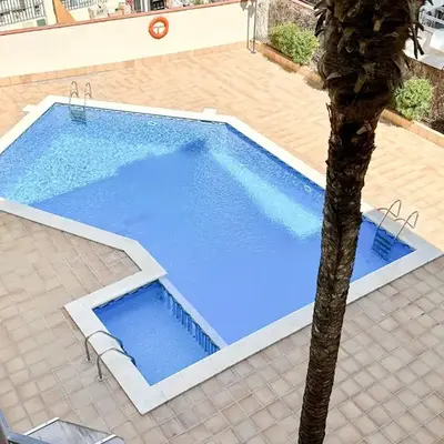 LETS HOLIDAYS CENTRIC APARTMENT with POOL in TOSSA 2