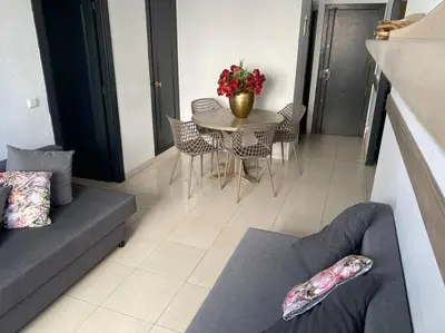 Zona de estar de Apartamento Europa con terraza