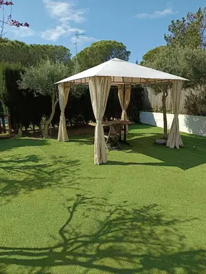Jardín al aire libre en Casa con piscina Sant Pol de Mar