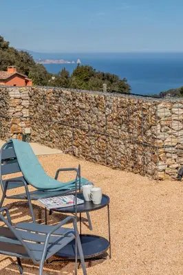 Paisaje cerca de esta villa