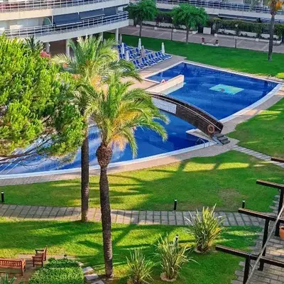Seafront apartment in Blanes S'Abanell Central Park