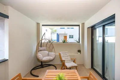 Zona de estar de Gran piso en Puerto deportivo Marina Palamós IDEAL FAMILIAS