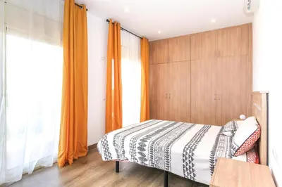 Cama o camas de una habitación en Villa Panorama