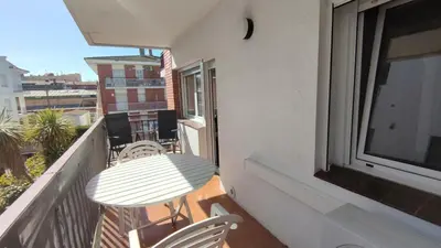 Un balcón o terraza de VILLAS COSETTE Apartamento Ponent