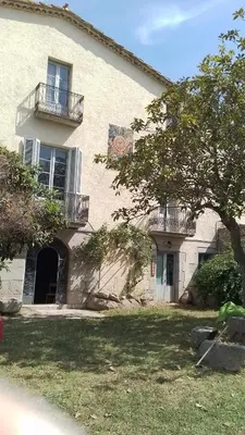 Jardín al aire libre en Casa rural El refugi platja d'aro 4