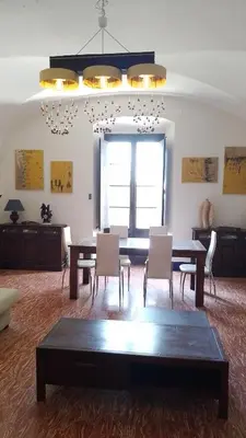 Zona de estar de Casa rural El refugi platja d'aro 4