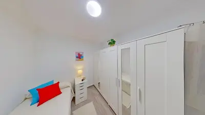 Cama o camas de una habitación en PREMIUM HABITAT LA RIERA