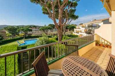 Piscina en o cerca de AQ-7 Calella de Parafrugell 4 Pax