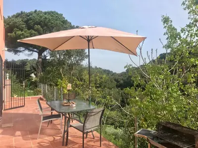 Jardín al aire libre en Casa Begur