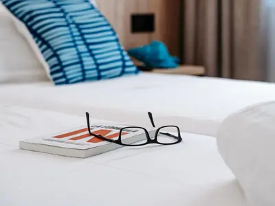 Cama o camas de una habitación en Sweet Lloret Suites - Smart Hotel