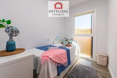 Cama o camas de una habitación en La Ben Plantada