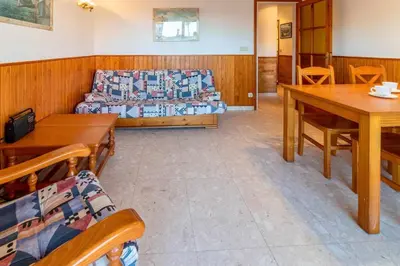 Zona de estar de Isard 7 Apartamento junto a la playa
