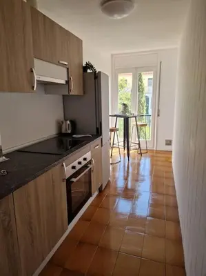 Una cocina o zona de cocina en Sant Gaieta H