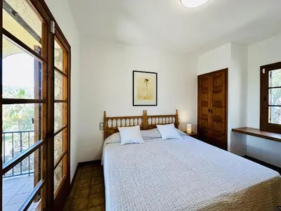 Cama o camas de una habitación en Paliane CostaBravaSi