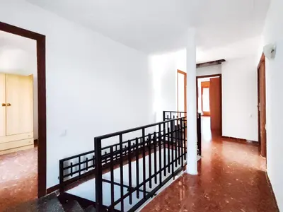 Cama o camas de una habitación en Casa con piscina privada en Sant Pol de Mar