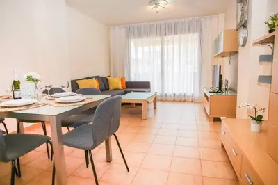 Plano de AL37 Precioso apartamento playa Fenals